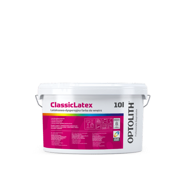 ClassicLatex - Lateksowo-dyspersyjna farba do wnętrz
