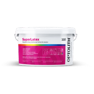 SuperLatex - Lateksowo-dyspersyjna farba do wnętrz