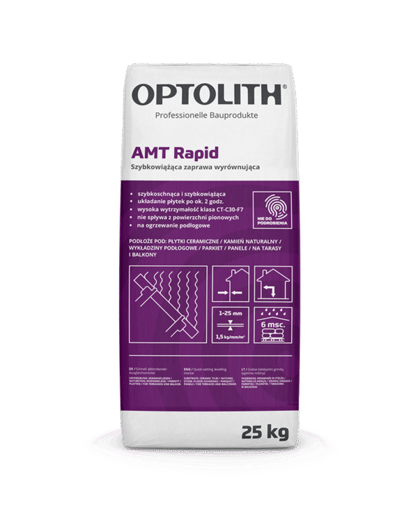 Zaprawa wyrównująca szybkowiążąca – AMT Rapid