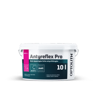 Antyreflex Pro – Biała dyspersyjna farba antyrefleksyjna