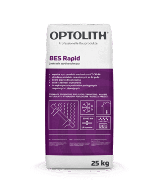 Jastrych szybkoschnący – BES Rapid