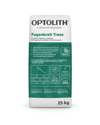 Zaprawa fugowa z trassem do fugowania okładzin klinkierowych- Fugenbreit Trass