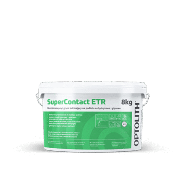 Mostek sczepny i grunt odcinający na podłoża anhydrytowe i gipsowe- SuperContact ETR