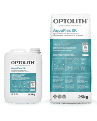 Dwuskładnikowa mikrozaprawa hydroizolacyjna – AquaFlex 2K