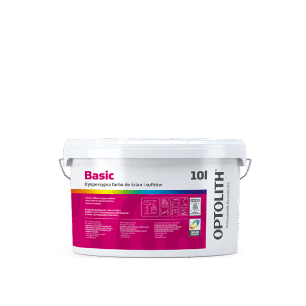 Dyspersyjna farba do wnętrz – Basic