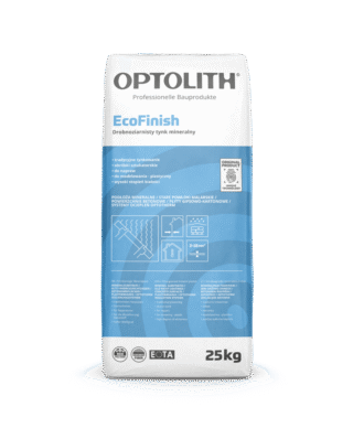 Drobnoziarnisty tynk mineralny – EcoFinish