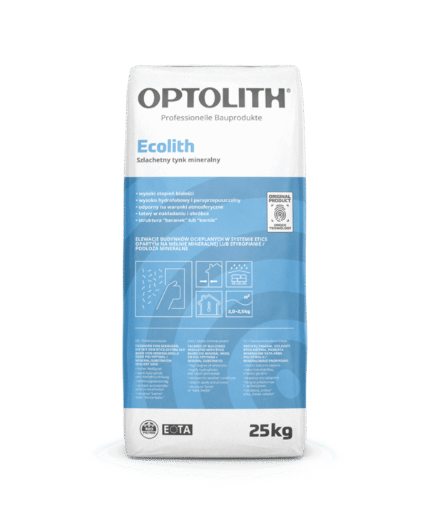 Szlachetny tynk mineralny – Ecolith