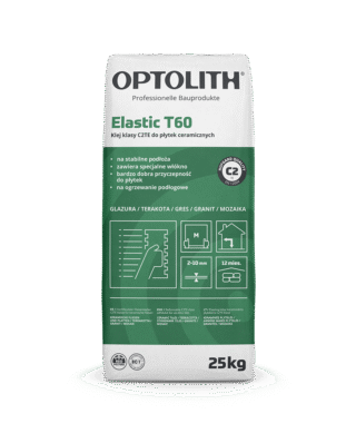 Klej uelastyczniony do płytek ceramicznych C2TE- Elastic T60