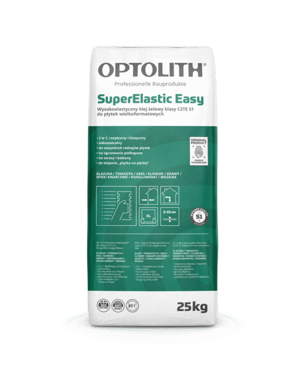Żelowy, wysokoelastyczny klej do płytek ceramicznych C2 TE S1 – SuperElastic Easy