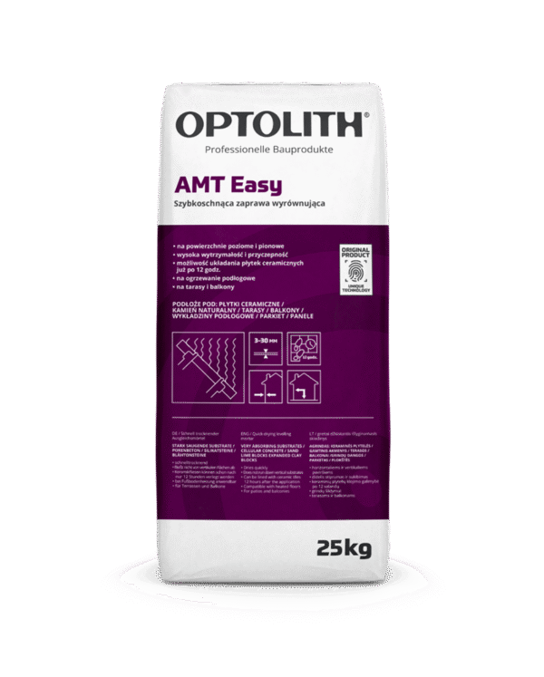 Szybkoschnąca zaprawa wyrównująca -AMT Easy