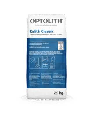 Calith Classic Tynk wapienny podkładowy i wierzchni 0,6 mm