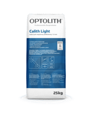 Calith Light Lekki tynk wapienny podkładowy 1,0 mm