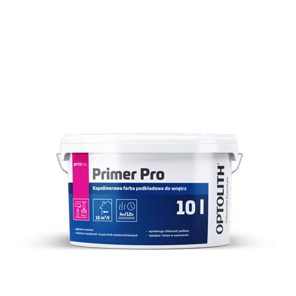 Primer Pro – Kopolimerowa farba podkładowa do wnętrz