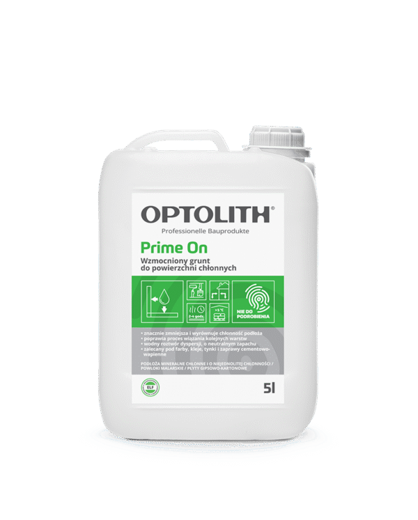 Grunt do powierzchni chłonnych- Prime On