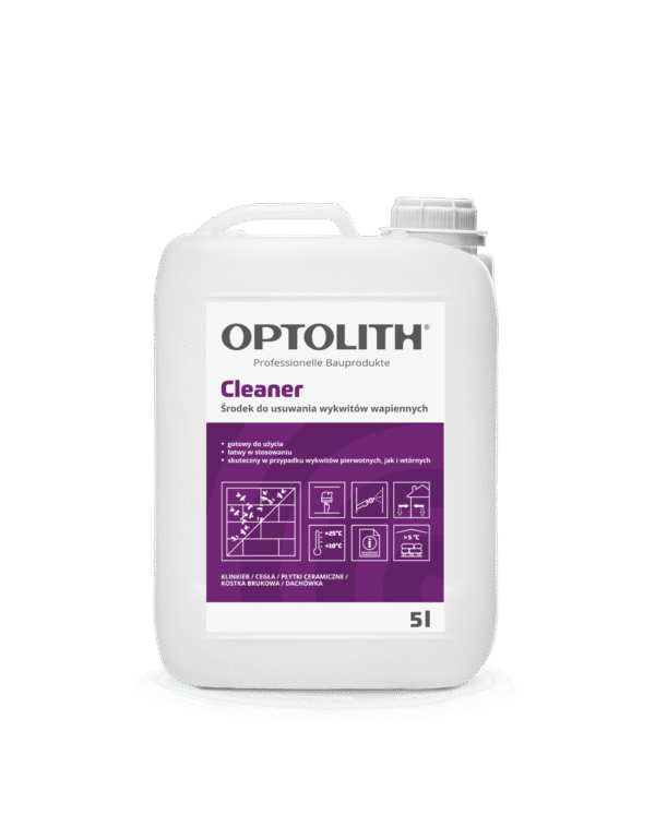 Cleaner - Środek do usuwania wykwitów wapiennych