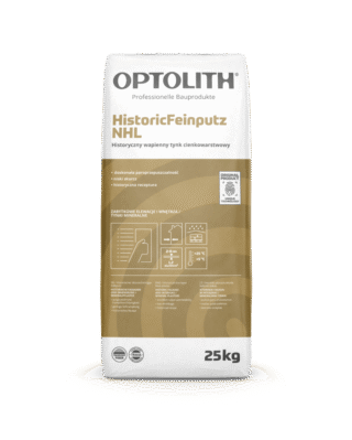 Optosan Historic Feinputz NHL - historyczny wapienny tynk cienkowarstwowy 