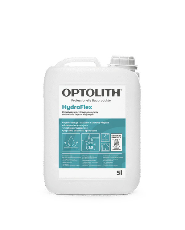 HydroFlex - uelastyczniający i hydroizolacyjny dodatek do zapraw klejowych