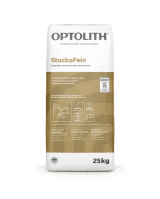 Optosan StuckoFein - zaprawa sztukatorska wierzchnia 