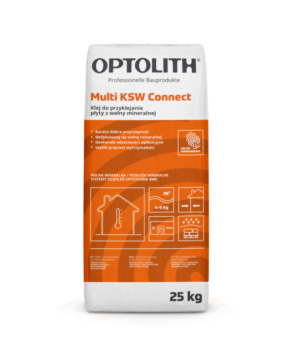 Multi KSW Connect - Klej do przyklejania płyt z wełny mineralnej