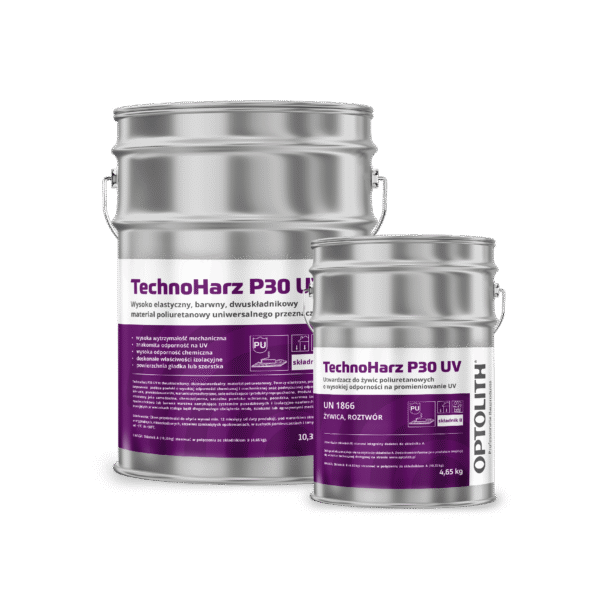 TechnoHarz P30 UV - Wysokoelastyczny, barwny, dwuskładnikowy materiał poliuretanowy uniwersalnego przeznaczenia